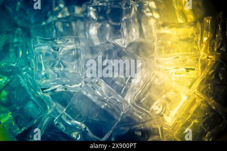 ice cubes Stock Photo