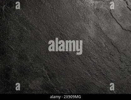Black slate background Stock Photo