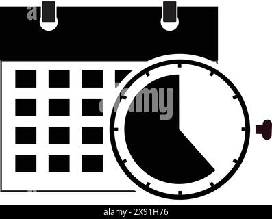 Make Schedule, appointment schedule, appointment icon, calendar icon Stock Vector