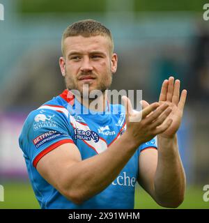 Whitehaven, England - 26h May 2024 - Wakefield Trinity's Thomas Doyle. Rugby League Betfred Championship, Whitehaven RLFC vs Wakefield Trinity at The Ortus Rec, Whitehaven, UK  Dean Williams Stock Photo