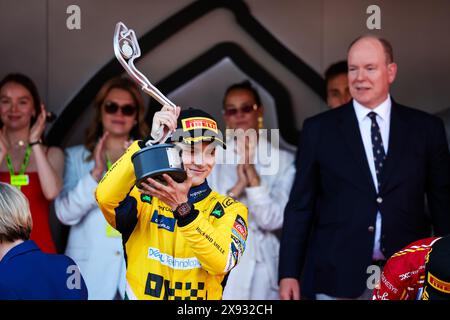 PIASTRI Oscar (aus), McLaren F1 Team MCL38, portrait during the Formula 1 Grand Prix de Monaco 2024, 8th round of the 2024 Formula One World Championship from May 23 to 26, 2024 on the Circuit de Monaco, in Monaco Stock Photo