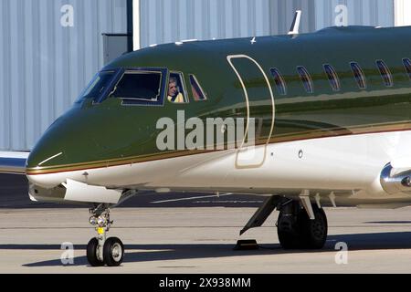 Exclusive. Harrison Ford left for the Labor Day weekend with his wife Calista Flockhart and son Liam and a couple friend to Harrison's ranch near Jack Stock Photo