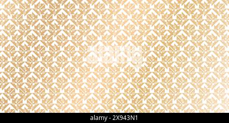 seamless pattern geometrical golden isolated white background for abstract illustration wallpaper concept, fabric, textile, book cover, wrapping paper Stock Vector