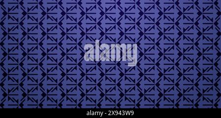 seamless pattern geometrical ornament dark blue background for fabrics, textiles, packaging, gifts paper wraps, book cover, decorative backgrounds Stock Vector