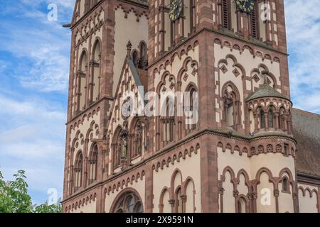 Catholic Church of the Sacred Heart, Freiburg im Breisgau, Baden-Württemberg, Germany, Kath. Kirche Herz Jesu, Freiburg im Breisgau, Baden-Württemberg Stock Photo