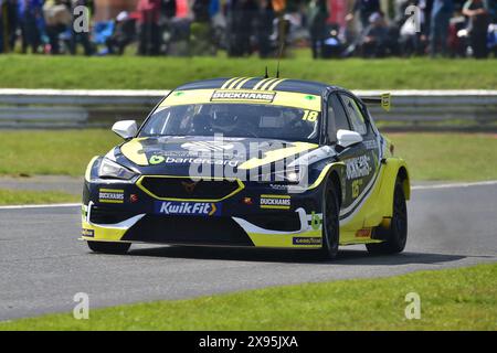 Daryl Deleon, Cupra Leon, Duckhams Racing with Bartercard, BTCC, British Touring Car Championship, round eight of the 2024 season, Snetterton, Norwich Stock Photo