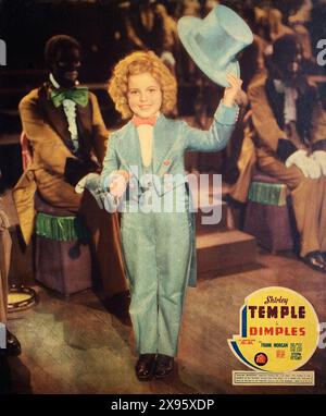 SHIRLEY TEMPLE in DIMPLES 1936 director WILLIAM A. SEITER screenplay Arthur Sheekman and Nat Perrin from an original idea by associate producer Nunnally Johnson costumes Gwen Wakeling Twentieth Century Fox Stock Photo