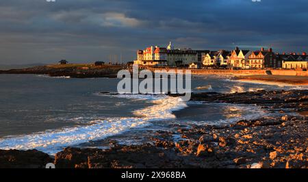 Porthcawl, late winter's afternoon, Mid Glamorgan, South Wales, United Kingdom, Europe Stock Photo