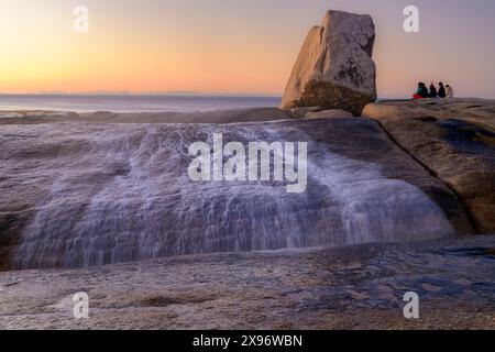 Australia, Tasmania, East Coast, Bicheno, Blowhole Stock Photo