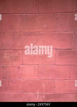 Background Image of Red Cinder Block Siding Perfect for a Slide Show Background Stock Photo