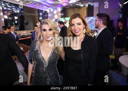 Mexico City, Mexico. 28th May, 2024. Dulce poses during the fashion designer Mitzy show for tribute to Lucha Villa at Hotel Marquis Reforma. on May 28, 2024 in Mexico City, Mexico. (Photo by D. Yamak Perea/ Eyepix/Sipa USA) Credit: Sipa USA/Alamy Live News Stock Photo