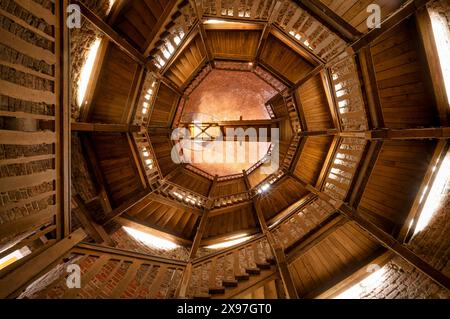 Staircase, Juliusturm, Spandau Citadel, Spandau district, Berlin, Germany Stock Photo