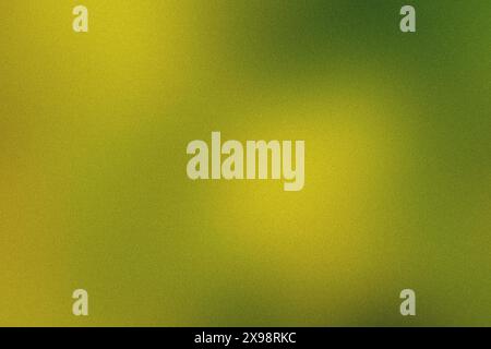 Smooth gradient background with highquality grainy texture in shades of green and yellow Stock Photo