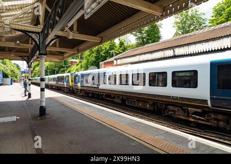 Winchester Railway Station.Winchester, Hampshire, England, United Kingdom. Stock Photo