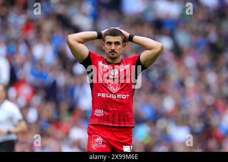 Thomas Ramos of Toulouse during the Champions Cup, Pool 1, rugby union match between Stade