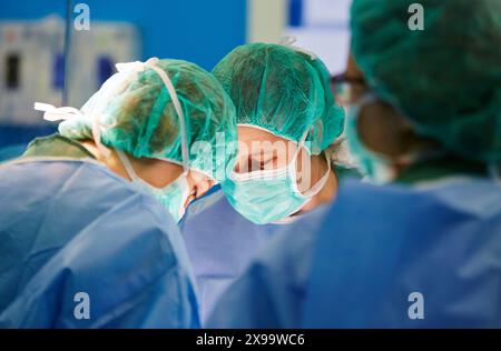 General surgery, Operating room, Ambulatory Surgery, Hospital Donostia, San Sebastian, Gipuzkoa, Basque Country, Spain. Stock Photo