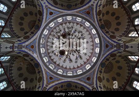 Located in Istanbul, Turkey, the Kara Ahmet Pasha Mosque and Tomb was built in the 16th century by Mimar Sinan. Stock Photo