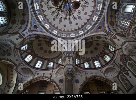 Located in Istanbul, Turkey, the Kara Ahmet Pasha Mosque and Tomb was built in the 16th century by Mimar Sinan. Stock Photo