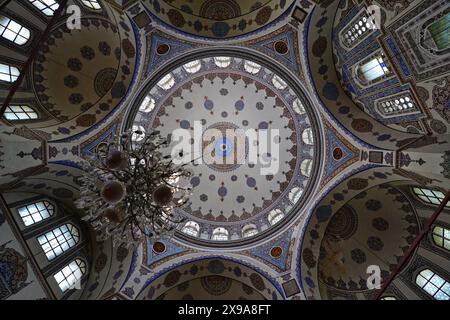 Located in Istanbul, Turkey, the Kara Ahmet Pasha Mosque and Tomb was built in the 16th century by Mimar Sinan. Stock Photo