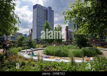 The Glade of Light Memorial, Manchester Stock Photo