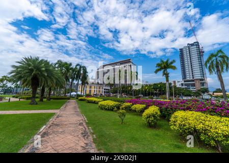 Dataran Ipoh, Perak - May 31, 2024 : Wide view Majlis Bandaraya Ipoh located Dataran Ipoh Perak Stock Photo