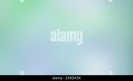 Light green blue soft abstract background with smooth color gradient Stock Photo