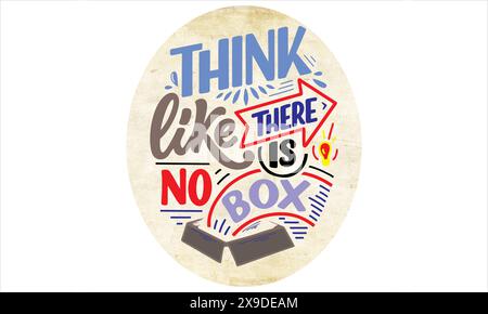 Think Like Stock Vector