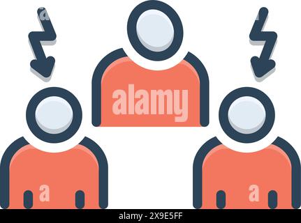 Icon for killjoy Stock Vector