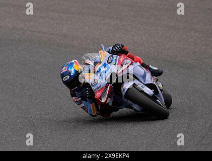 Mugello, Italien. 31st May, 2024. 31.05.2024, Autodromo Internazionale del Mugello, Mugello, MotoGP Italian Grand Prix 2024, in the picture Alex Marquez from Spain, Gresini Racing Credit: dpa/Alamy Live News Stock Photo