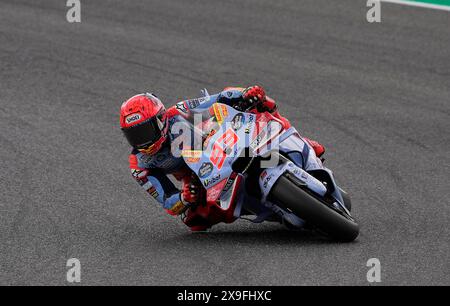 Mugello, Italien. 31st May, 2024. 31.05.2024, Autodromo Internazionale del Mugello, Mugello, MotoGP Italian Grand Prix 2024, in the picture Marc Marquez from Spain, Gresini Racing Credit: dpa/Alamy Live News Stock Photo