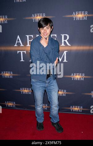 Glendale, USA. 30th May, 2024. Actor Matthew Von Der Ahe attends World Premiere of 'After Them' Presented by LoveXO at Look Cinema Glendale, Los Angeles, CA, May 30th, 2024 Credit: Eugene Powers/Alamy Live News Stock Photo