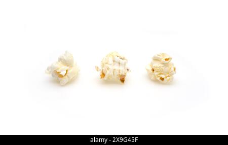 Popcorn isolated on a white background Stock Photo