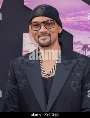 May 30, 2024, Hollywood, California, USA: Will Smith attends the Los Angeles Premiere Of Columbia Pictures' ''Bad Boys: Ride Or Die' (Credit Image: © Billy Bennight/ZUMA Press Wire) EDITORIAL USAGE ONLY! Not for Commercial USAGE! Stock Photo