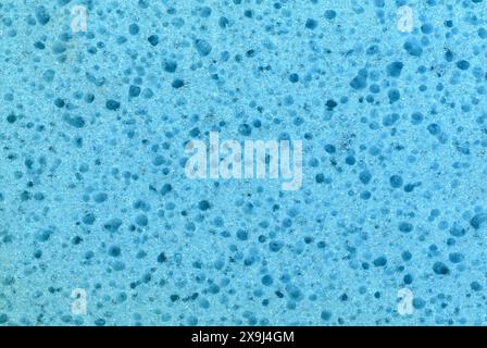 industrial background of pale blue foam rubber Stock Photo