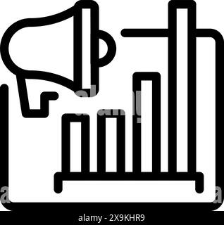 Digital infographic with growth chart, increasing positive indicators ...