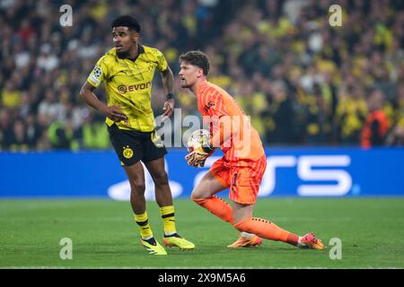 Borussia Dortmund Goalkeeper Gregor Kobel During The UEFA Champions ...