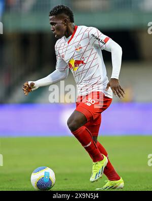 Curitiba, Brazil. 01st June, 2024. Henry Mosquera of Red Bull Bragantino, during the match between Gremio and Red Bull Bragantino, for the Brazilian Serie A 2024, at Couto Pereira Stadium, in Curitiba on June 01. Photo: Heuler Andrey/DiaEsportivo/Alamy Live News Credit: DiaEsportivo/Alamy Live News Stock Photo