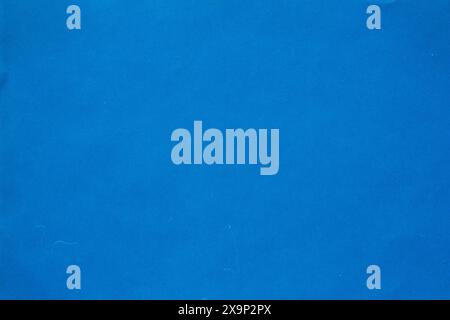 Blank blue craft paper texture as background, copy space Stock Photo