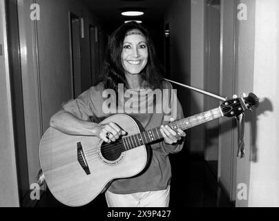 JULIE FELIX American British based singer in folk music Stock Photo