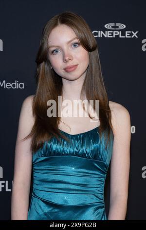 Sadie Munroe attends the 2024 Canadian Screen Awards at CBC Broadcast