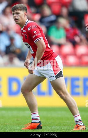 Eccles, UK. 02nd June, 2024. Nathan Connell of Salford Red Devils during the Betfred Super League Round 13 match Salford Red Devils vs London Broncos at Salford Community Stadium, Eccles, United Kingdom, 2nd June 2024 (Photo by Gareth Evans/News Images) in Eccles, United Kingdom on 6/2/2024. (Photo by Gareth Evans/News Images/Sipa USA) Credit: Sipa USA/Alamy Live News Stock Photo