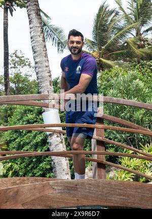 Bridgetown, Barbados. 02nd June, 2024. The Scotland team have arrived in Bridgetown, Barbados and prepare to take on England on Tuesday 4th June in their opening match of the 2024 ICC T20 World Cup. Credit: Ian Jacobs/Alamy Live News Stock Photo