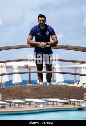 Bridgetown, Barbados. 02nd June, 2024. The Scotland team have arrived in Bridgetown, Barbados and prepare to take on England on Tuesday 4th June in their opening match of the 2024 ICC T20 World Cup. Credit: Ian Jacobs/Alamy Live News Stock Photo