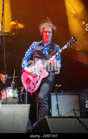 British Band, Jim Jones All Stars, performing at the Uber Eats Music