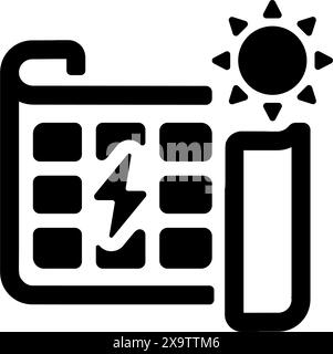 Mechanism illustration of Perovskite Solar Cells Stock Vector Image ...
