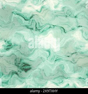 Abstract digitally created marble texture, seamless background. Stock Photo