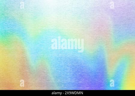Beautiful colorful foil as background, top view Stock Photo