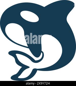 orca whale icon Stock Vector Image & Art - Alamy