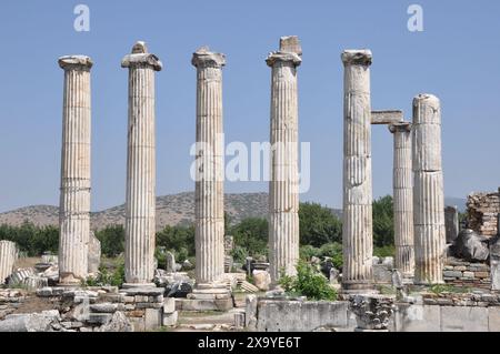 The Temple of Aphrodite, Aphrodisias Ancient City, Geyre, near Karacasu, Aydin Province, Turkey Stock Photo