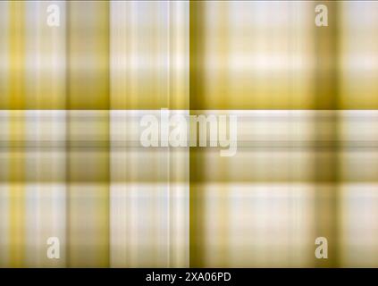 A yellow background with horizontal and vertical lines in light brown and grey colors Stock Photo